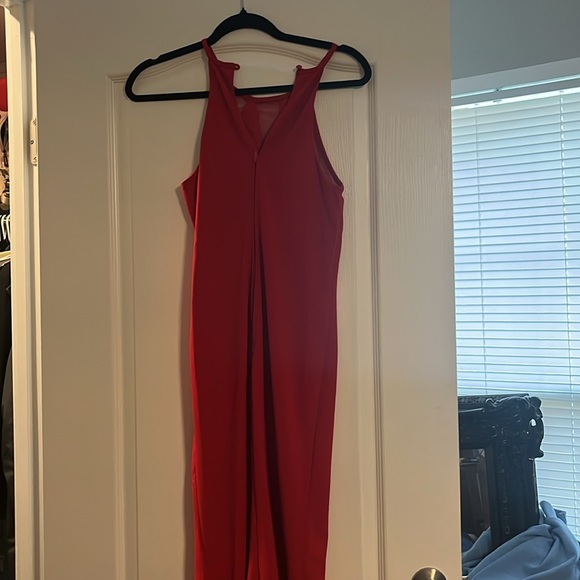 RED SOCIAL COUTURE DRESS SIZE M - Picture 4 of 6